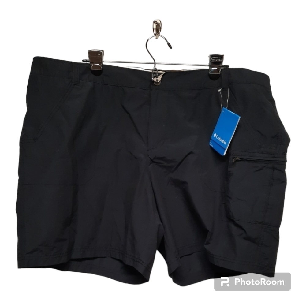 NWT COLUMBIA Arch Cape II Shorts (22W with 7'' inseam) Blue